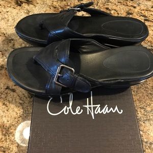 Cole Haan black sandals